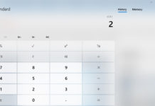 Windows 10 Calculator