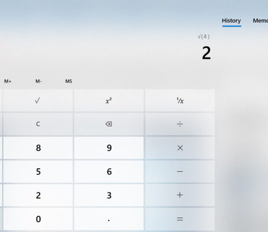 Windows 10 Calculator