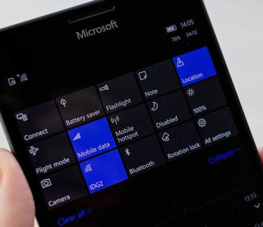 Windows 10 Mobile cumulative update