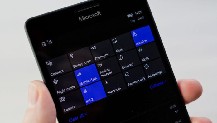 Windows 10 Mobile cumulative update