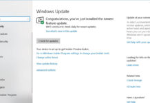 Windows 10 Settings app