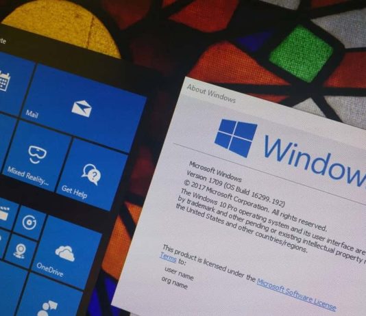 Windows 10 cumulative update