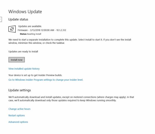 Windows 10 updates
