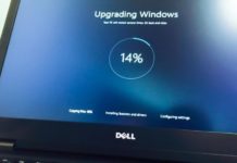 Windows 10 upgrade screen