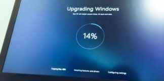 Windows 10 upgrade screen