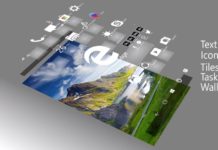 Windows Core OS concept in 3D