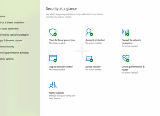 Windows Defender Security Center