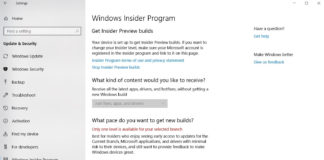 Windows Insider program