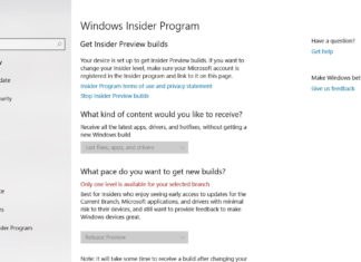 Windows Insider program