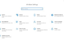 Windows Settings