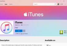 iTunes in Microsoft Store