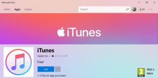 iTunes in Microsoft Store