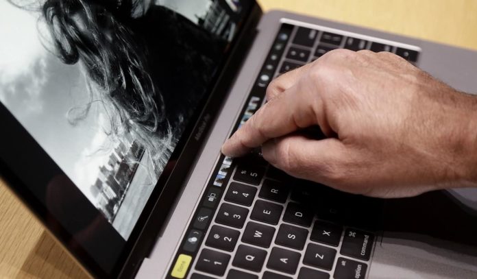 Apple Macbook with touch