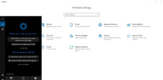 Cortana in Windows 10