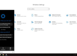 Cortana in Windows 10
