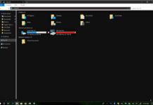 File Explorer with Dark Theme