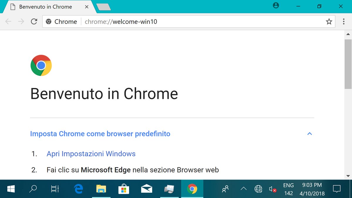 Google Chrome in Windows 10 ARM