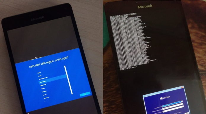 Lumia 950 XL with Windows 10 ARM