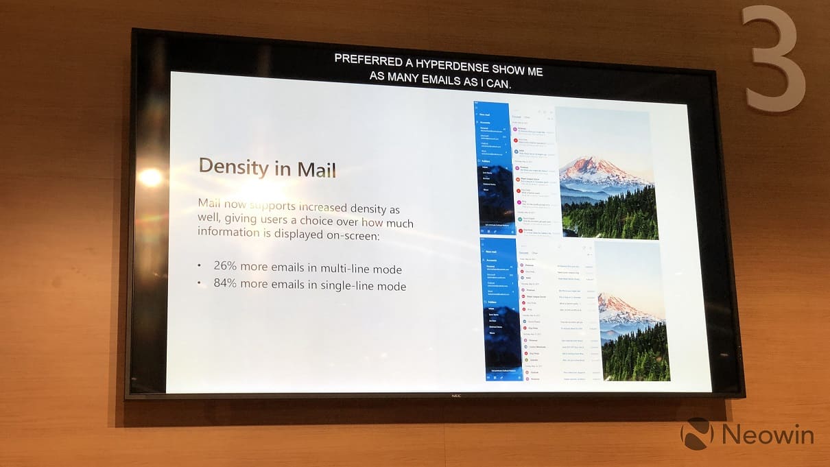 Mail app in Windows 10