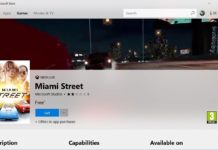Miami Street for Windows 10