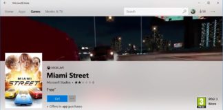 Miami Street for Windows 10