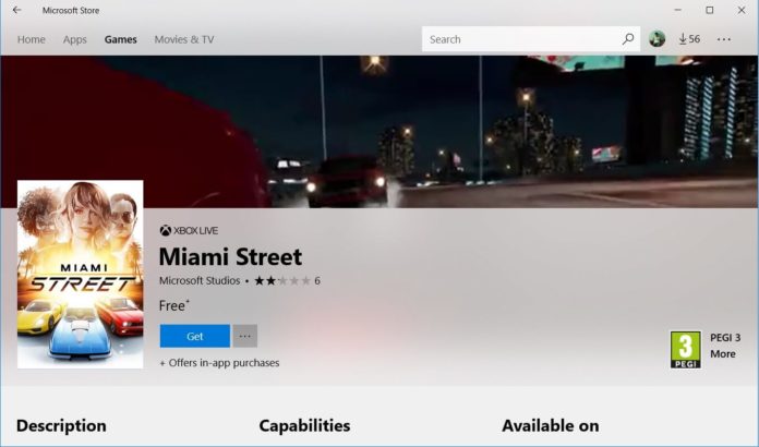 Miami Street for Windows 10