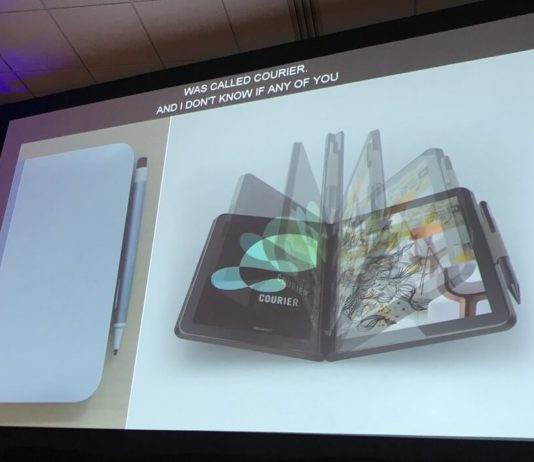 Microsoft Courier at Build 2018