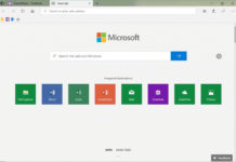 Microsoft Edge with Sets