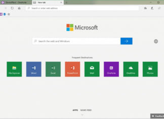 Microsoft Edge with Sets