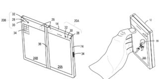 Microsoft foldable phone patent