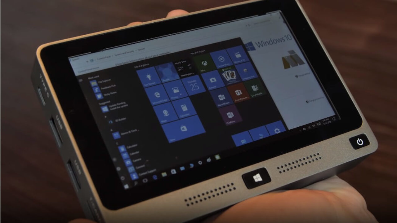 equipaje Escarpado cinturón A new 5-inch pocketable Windows 10 PC is coming soon