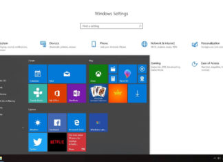 Start Menu in Windows 10
