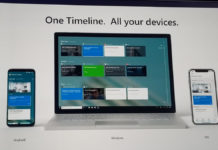 Timeline on Windows, Android and iOS