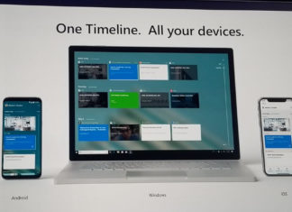 Timeline on Windows, Android and iOS