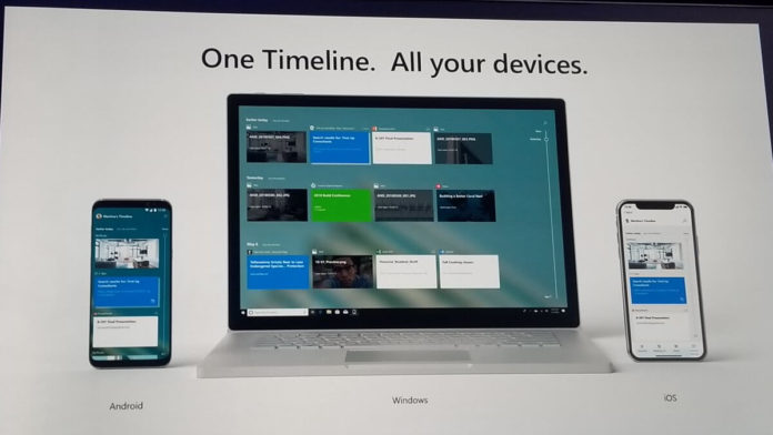 Timeline on Windows, Android and iOS