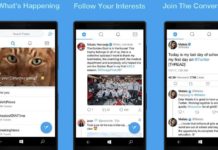 Twitter PWA for Windows 10 Mobile