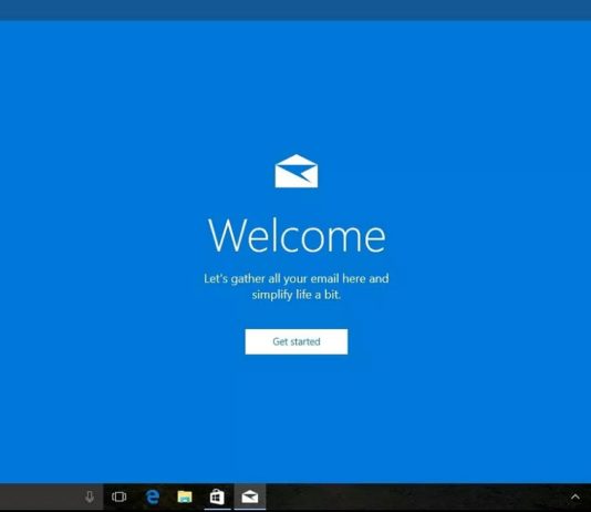 Windows 10 Mail app
