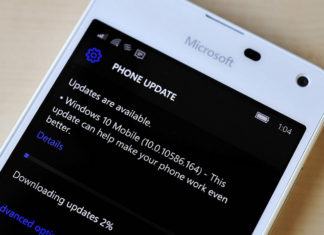 Windows 10 Mobile cumulative update