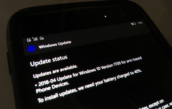 Windows 10 Mobile update