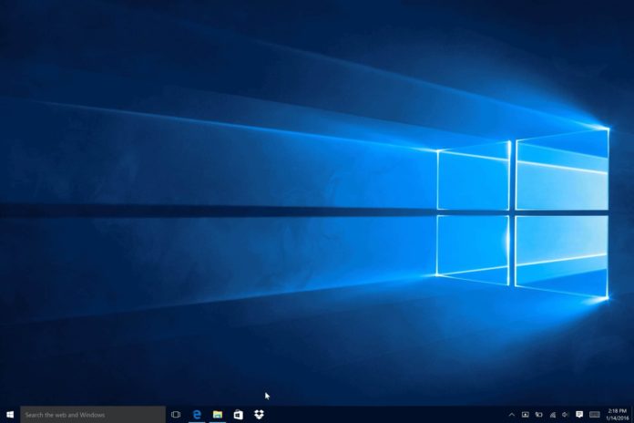 Windows 10 blank desktop