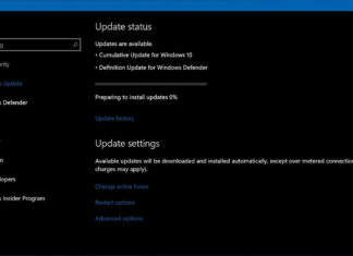 Windows 10 cumulative update