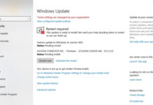 Windows Update in Settings