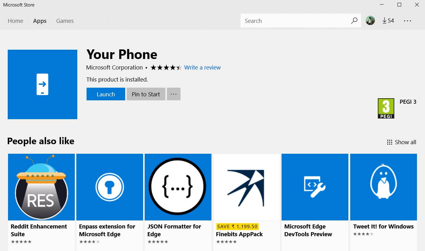 download your phone app for windows 10