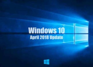 April 2018 update