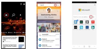 Bing in Microsoft Launcher for Android