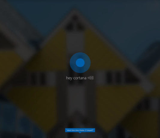 Cortana in Windows 10