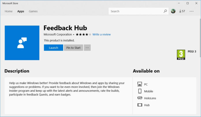 Feedback Hub