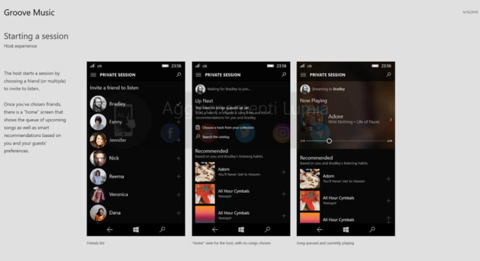 Groove Music on Windows 10 Mobile
