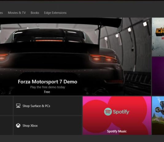 Microsoft Store on Windows 10