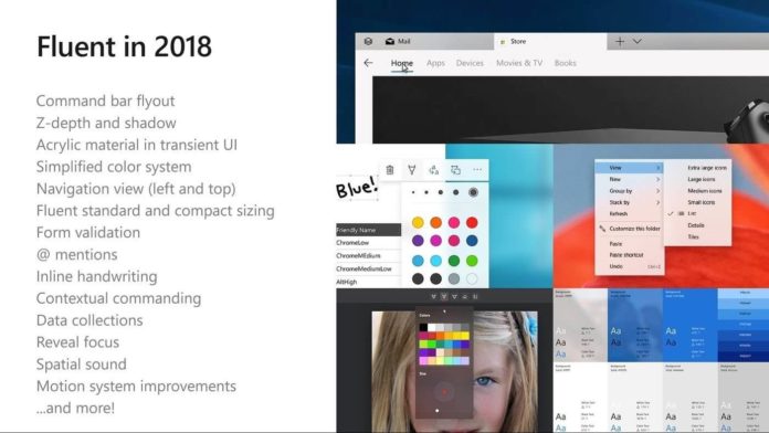 New Fluent Design roadmap